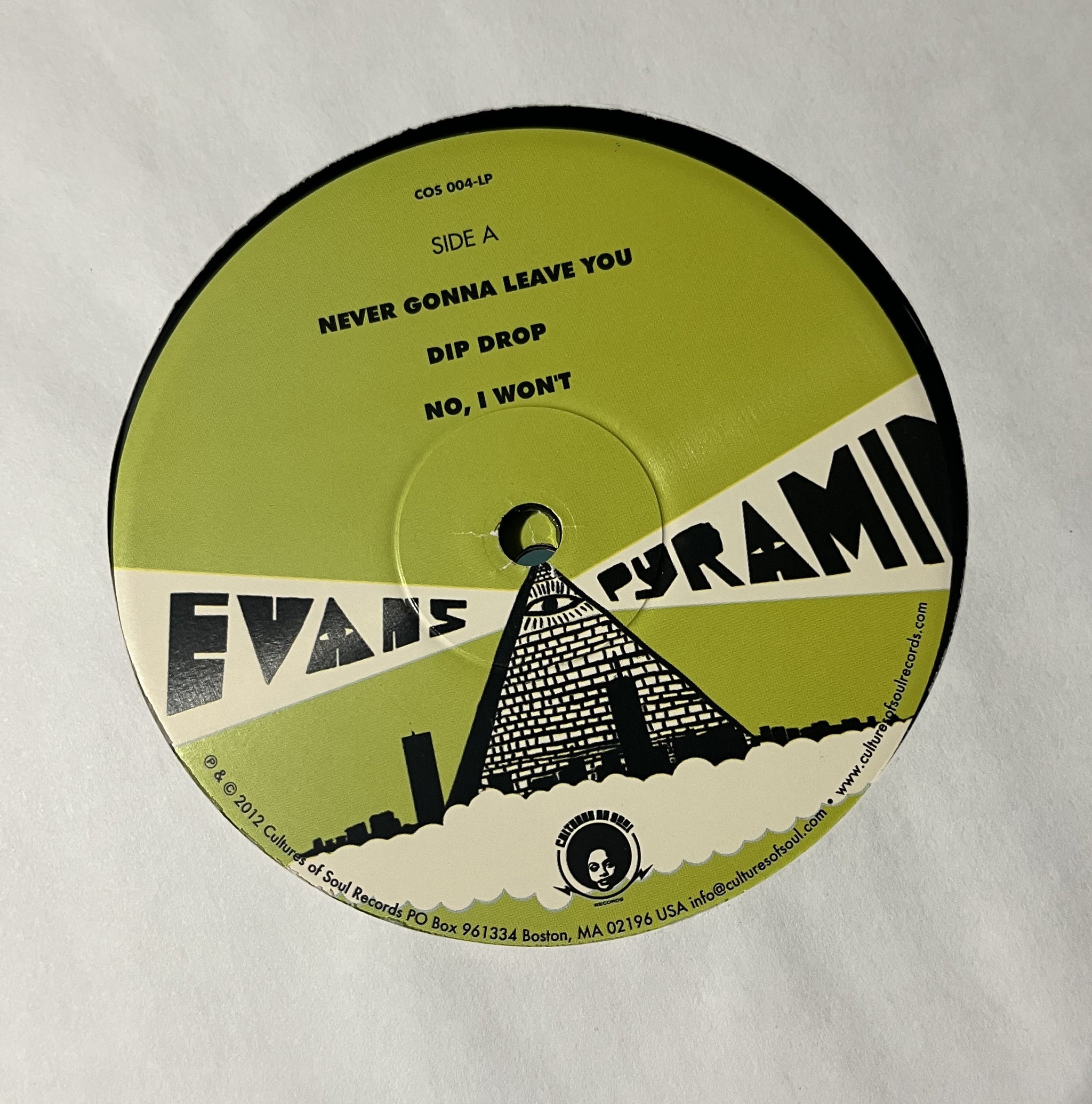 魅力の Evans Soul of Cultures – S/T - Pyramid 洋楽