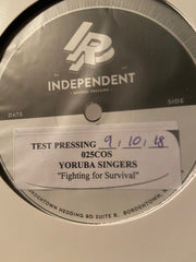 Yoruba Singers Test Pressing