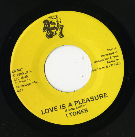 I Tones - Love Is A Pleasure 45